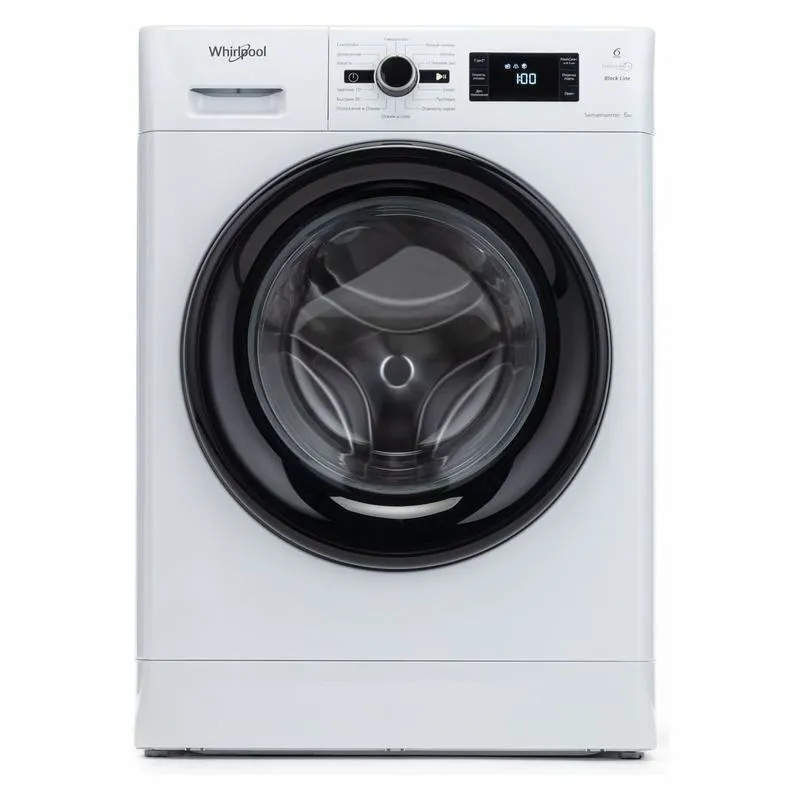 Стиральная машина узкая Whirlpool BL SG6108V MB Черный