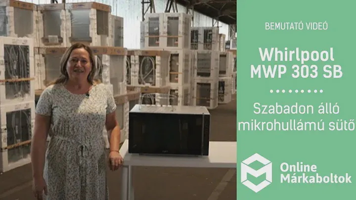 Whirlpool MWP 303 SB | Szabadon álló mikrohullámú sütő bemutató videó