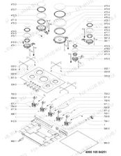 Крышка для электропечи Whirlpool 481010419547
