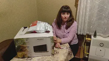 Розпакування Мікрохвильової печі WHIRLPOOL MWD 19 MIR з Rozetka com ua