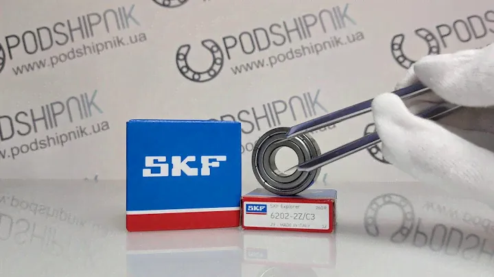 Подшипник электродвигателя SKF 6202 2Z C3, размеры 15/35/11