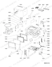 Тарелка для микроволновки Whirlpool 482000007845