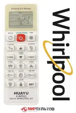 Пульт для кондиционера Whirlpool - Вирпул универсальный K-WP633. Новый
