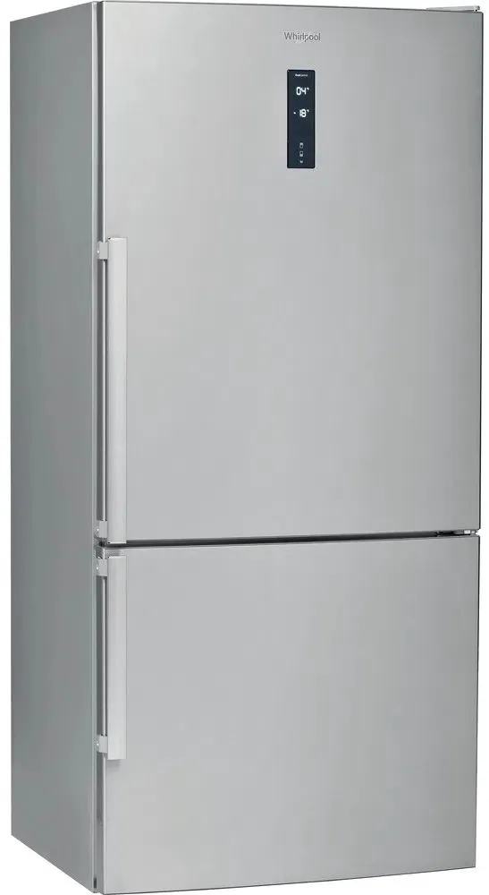 Холодильник Whirlpool W84BE 72 X нержавеющая сталь (двухкамерный)-0