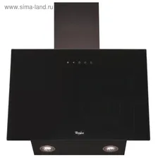 Вытяжка Whirlpool AKR 038 G BL, наклонная, сенсорная, черный