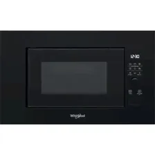 Микроволновая печь встраиваемая Whirlpool WMF200G NB (Чёрная / 20 литров / ширина - 59,4 см / 800 Вт / Гриль - 1000 Вт / JetDefrost 3D)