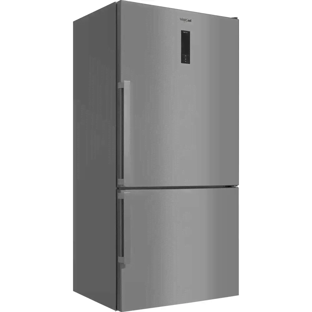 Холодильник Whirlpool W84BE 72 X 2 (Объем - 588 л / Высота - 186 см / Ширина - 84 см / A++ / Dual NoFrost / Нерж. сталь)