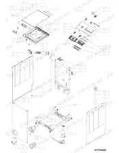 Бак (полубак) Whirlpool 481010718079