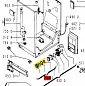 Сливной фильтр 481936078363 стиральной машины Whirlpool