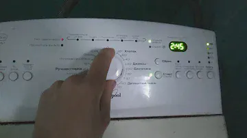 Whirlpool AWE7515/1 не запускается, глюки в отображении времени программы стирки
