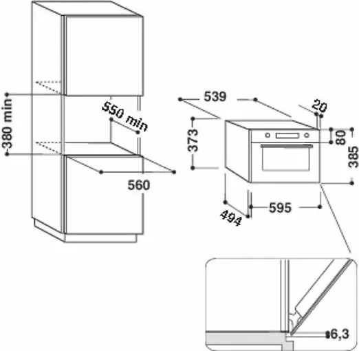 Микроволновая печь Whirlpool AMW 730/WH EU-3
