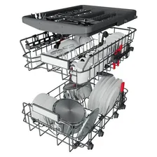 Посудомоечная машина Whirlpool WSFO 3O23 PF 45см Белый