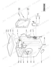 Петля (крючок) для стиралки Whirlpool 481953538158