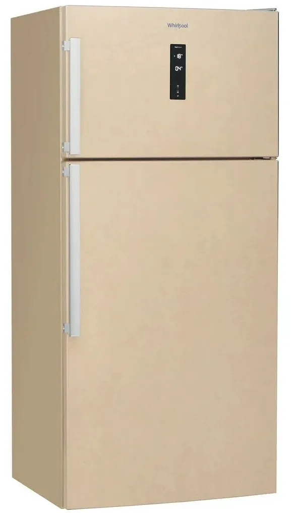 Холодильник Whirlpool W84TE 72 M бежевый (двухкамерный)-0
