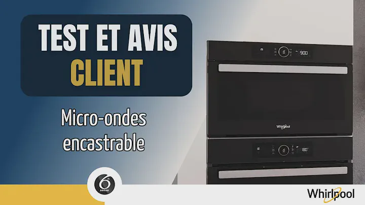 Test et avis client du Micro-ondes encastrable AMW730/NB de Whirlpool